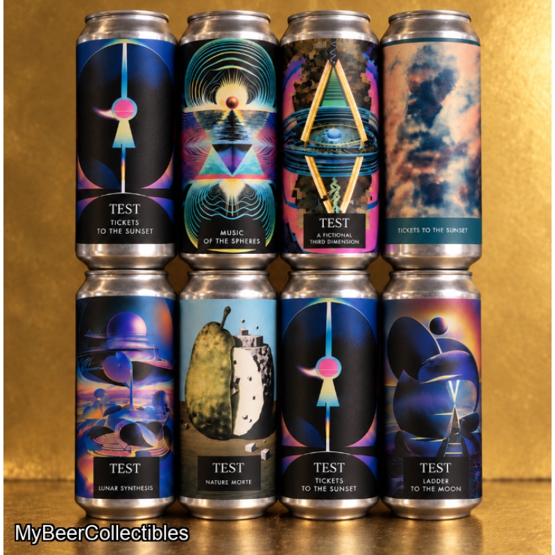 Outstanding 8 Pack TEST NYC Premium IPAs including w/ RAR Music of the Sphere & Nature Morte and more