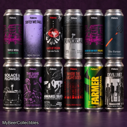 Fantastic Fidens Elite IPAs 12-Pack - All Different Best Cans from last two weeks incl. Triple Weka Softly Lack of Vision NY Axe