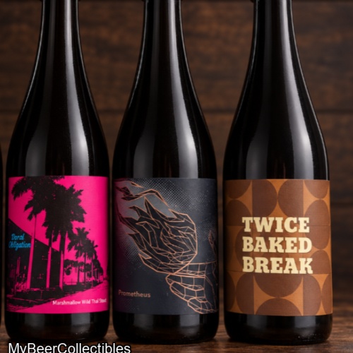 3 Pack Mortalis Vintage Pastry Stouts w/ Tripping Animals Evil Twin NYC Imprint Doral Obliation Prometheus