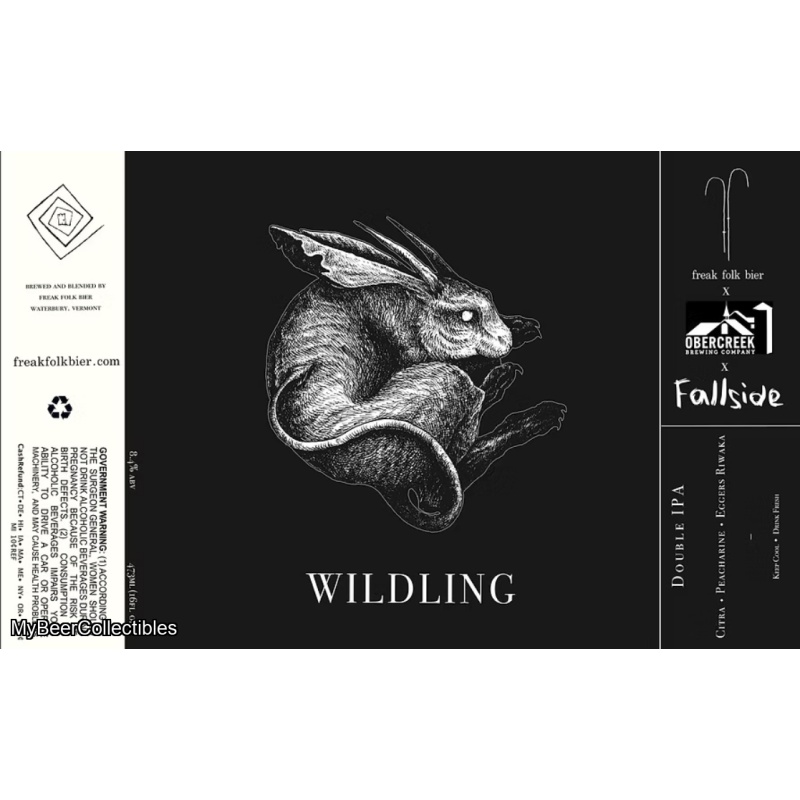 Freak Folk + Fallside + Obercreek -- Wildling DIPA -- Oct 23rd