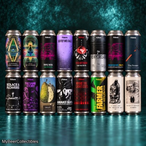 Awesome 16 Pack - All Different Cans - 11 New Fidens + Test / RAR Music of Spheres Fictional 3rd Dimension Nature Morte + Root / Brujos