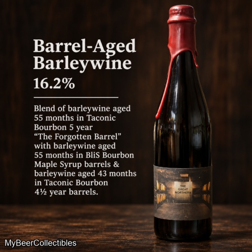 Just Released! Evil Twin NYC Great Northern 60 - 16.2% Blend of Barleywine aged 55 months in Various Bourbon