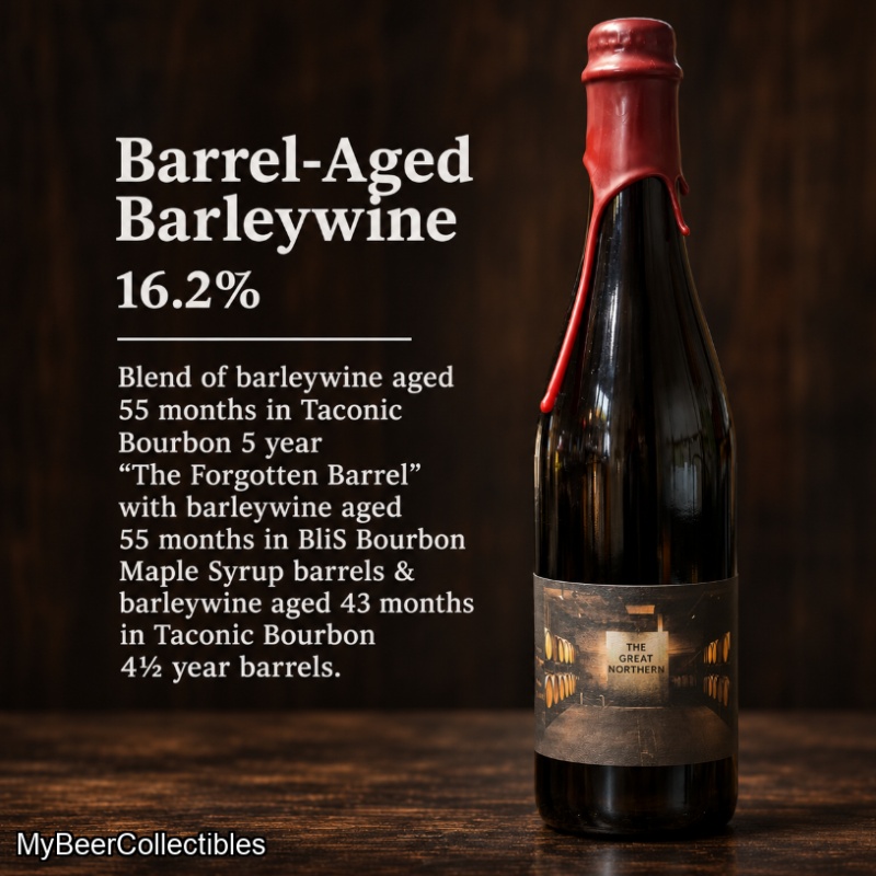 Just Released! Evil Twin NYC Great Northern 60 - 16.2% Blend of Barleywine aged 55 months in Various Bourbon
