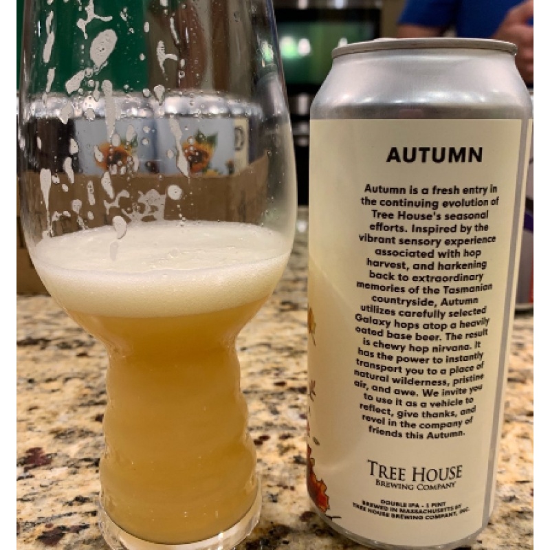 Tree House -- Autumn DIPA -- Sept 16th