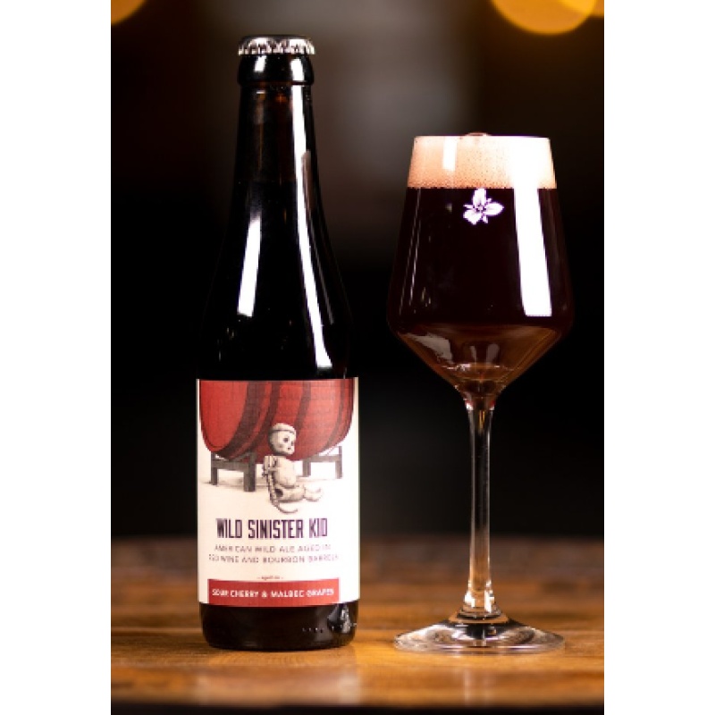 Trillium - Wild Sinister Kid: DOUBLE Sour Cherry Malbec