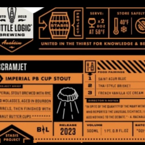 Bottle Logic - ScramJet (1 bottle)