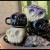 Monkish - Skull Ceramic Mug (dm color)