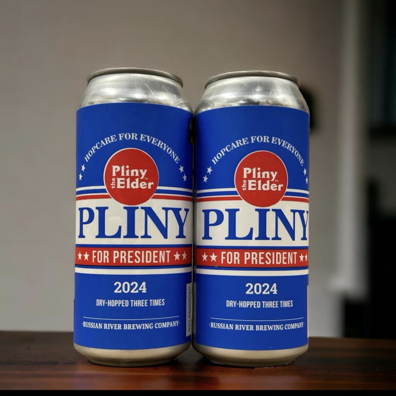 Russian River - Pliny for President latest release (2 cans)