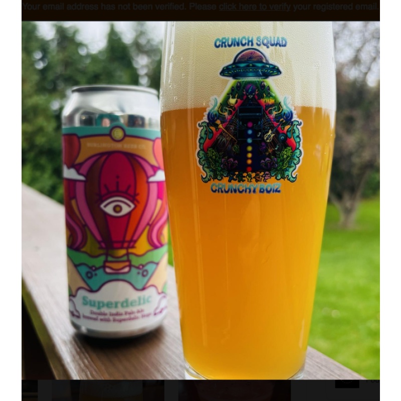 Burlington Beer Co. -- Superdelic -- Oct 3rd