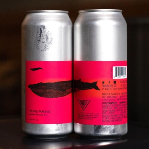 FINBACK WHALE PARKING IMPERIAL IPA 8.2%