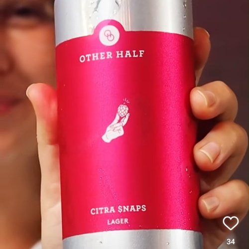CITRA BEER WEEK 2024 - OTHER HALF CITRA SNAPS LAGER 4.5%