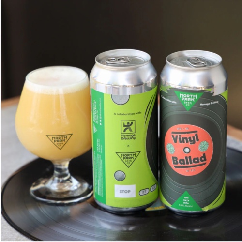 North Park / Homage - Vinyl Ballad (2 cans)