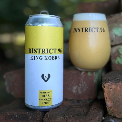 DISTRICT 96 KING KOBRA IMPERIAL IPA 8%