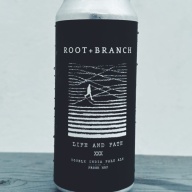 ROOT + BRANCH LIFE AND FATE XXX FRESH HOP IMPERIAL IPA 8%