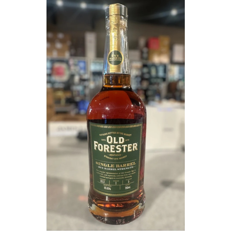 Old Forester - Single barrel barrel proof rye (1 bottle)