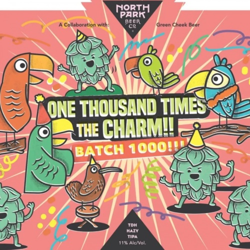 North Park / Green Cheek - 1000 Times the Charm (1 can)