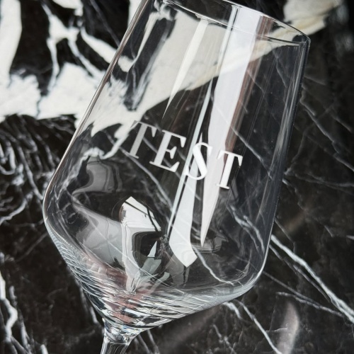 TEST STEMMED GLASS (FIRST EDITION)