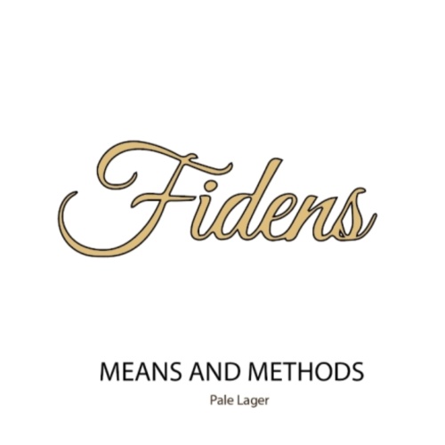 FIDENS MEANS AND METHODS PALE LAGER 5.2%