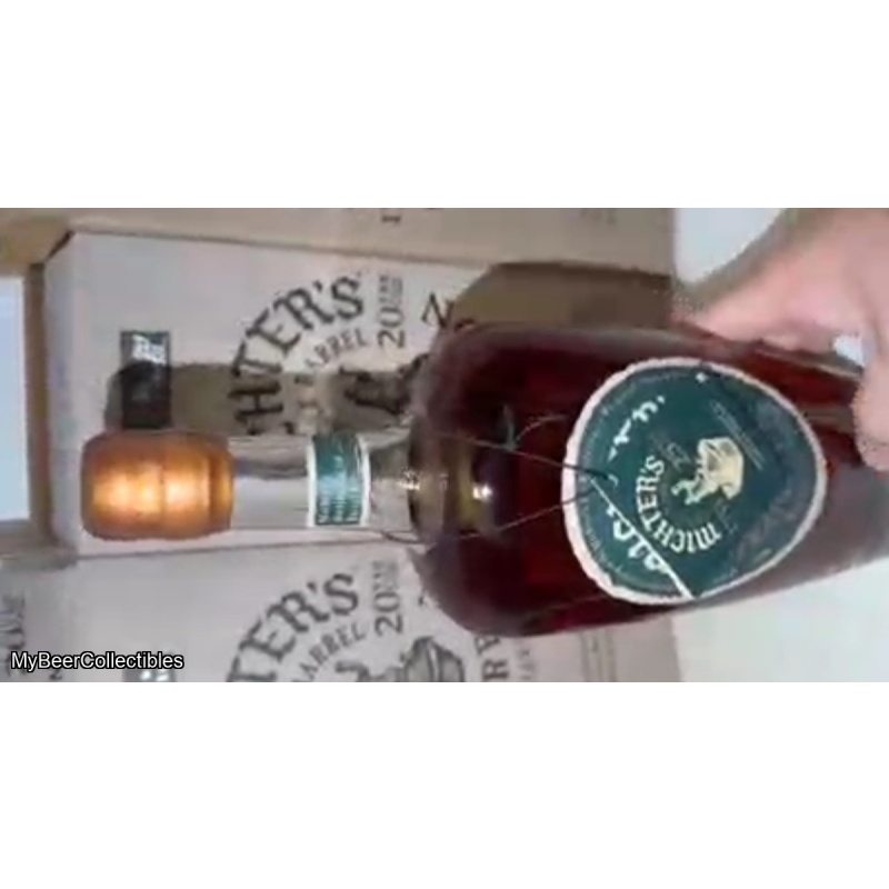 Michter’s 25 Year Old Single Barrel Straight Rye Whiskey (750mL) – Original Owner, Mint Condition