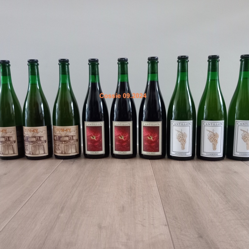CHRISTMAS EDITION - 9 times CANTILLON - 50N4E, Sang Bleu & Vigneronne