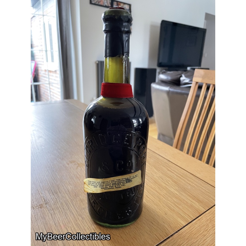 Eldridge Pope Thomas Hardy's Ale: 1968 pint bottle (A1434) - 1st year of production
