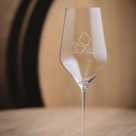 NEW Zalto Bokkereyder glass in box, handblown Denk'Art Bokke