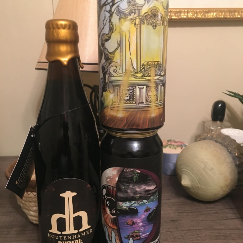 BURIAL Houtenhamer (2025) Double Barrel-Aged Imperial Stout Aged Twice in Bourbon Barrels, BURIAL/TROON TRIPLE, BURIAL /PARISH DOUBLE