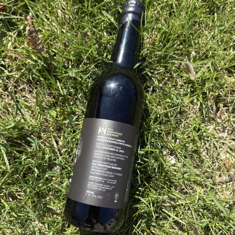 Hill Farmstead Double Barrel Damon Vanilla