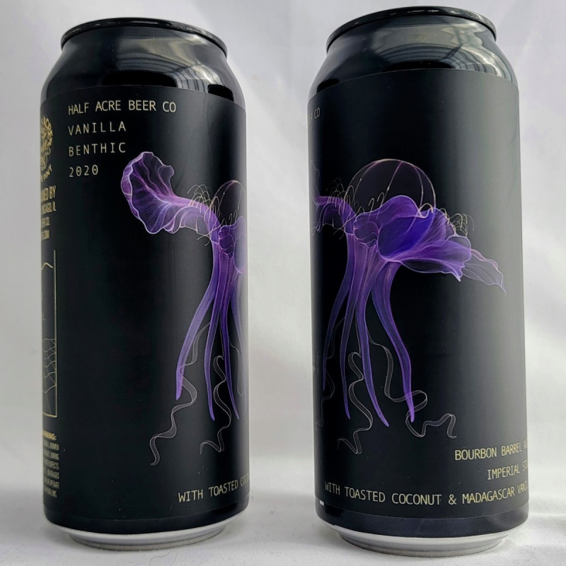 Half Acre Vanilla Benthic 2020 (2 Cans)