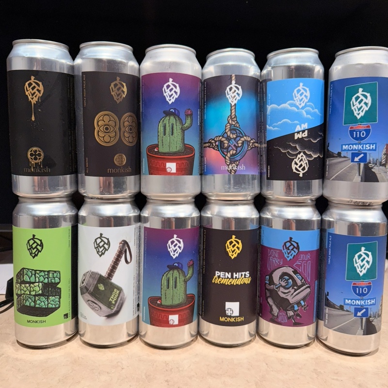 MONKISH 12 CANS | FREE SHIPPING | RECENT RELEASES