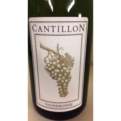 1 bottle (75cl) of CANTILLON VIGNERONNE 2019