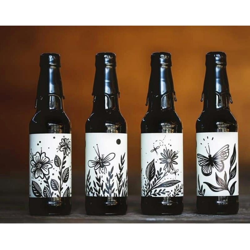 Tree House - "[Blank] Hand Drawn Barrel-aged Imperial Stout" (March 8, 2021 release)