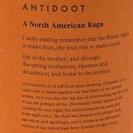 Antidoot A Northe American Raga