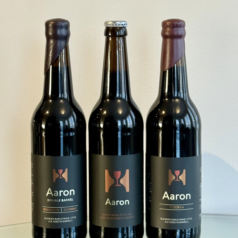 Set Aaron Riserva + Double Barrel Aaron (Bourbon & Cognac) + Aaron 2021 - Hill Farmstead