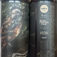 BURIAL/BRUJOS Draped in Ashen Cloaks Double India Pale Ale..(4-PACK)
