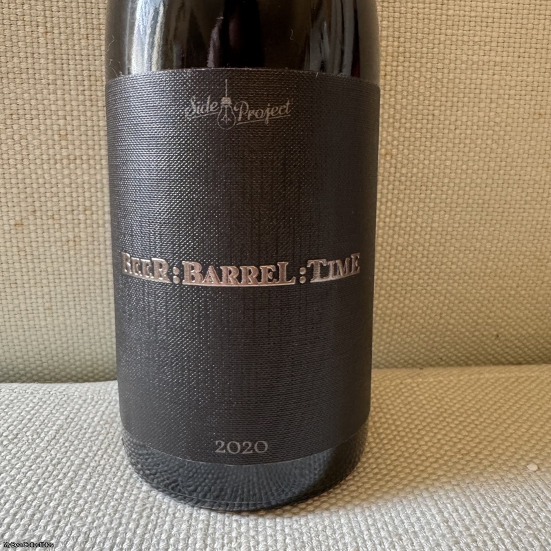 Side Project Beer : Barrel : Time (BBT) 2020