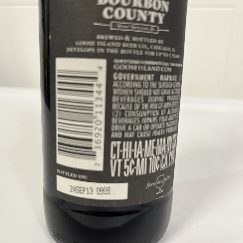 Goose Island - Bourbon County Brand Barleywine Ale (2013)