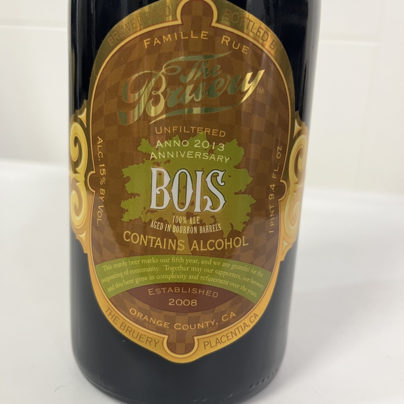 The Bruery - Bois (Bourbon Barrel Aged 2013)