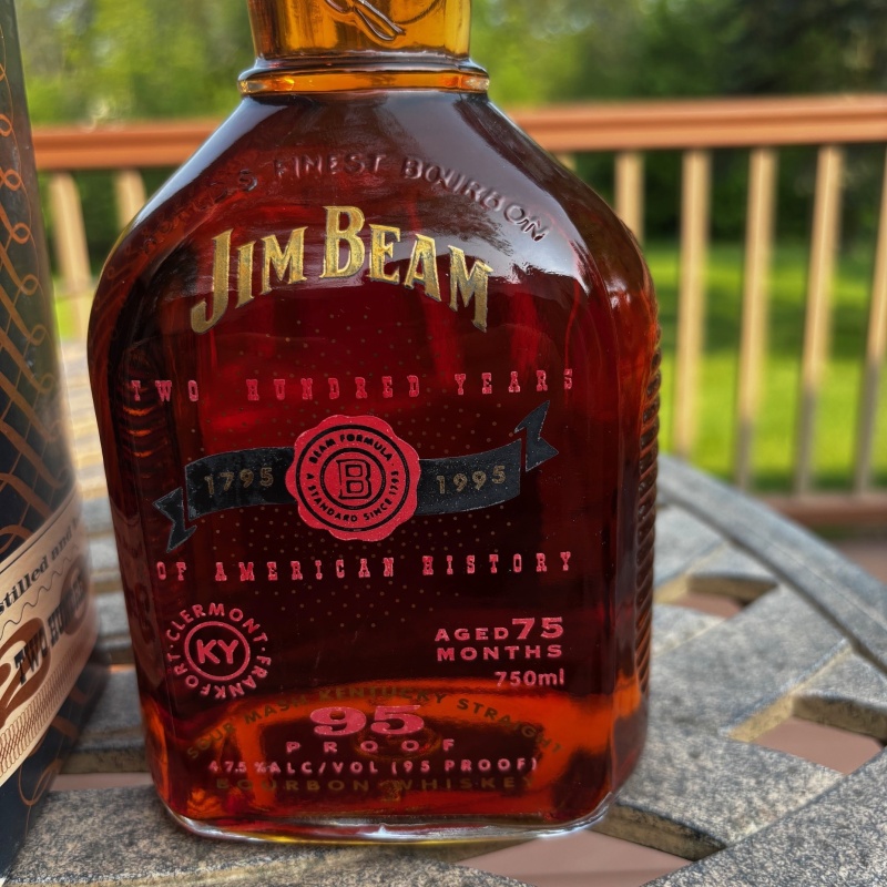 Jim Beam 200th Year Anniversary Edition Bourbon 1995