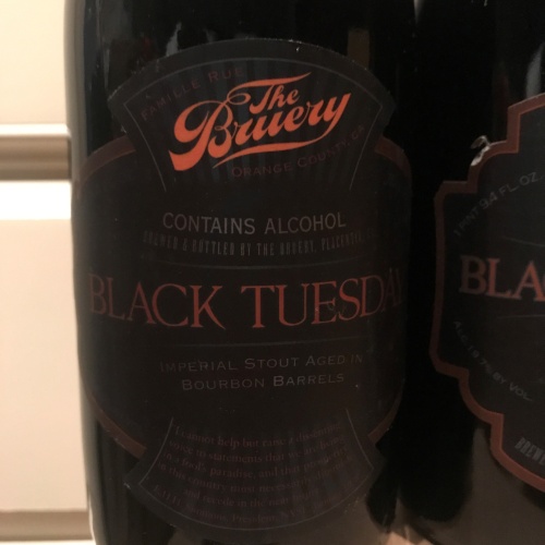 The Bruery - Black Tuesday (2013)