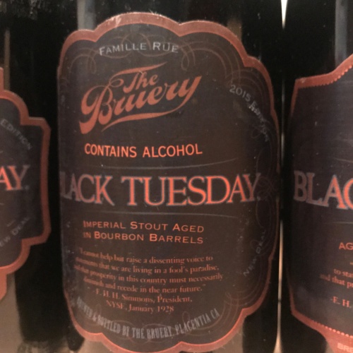 The Bruery - Black Tuesday (2015)