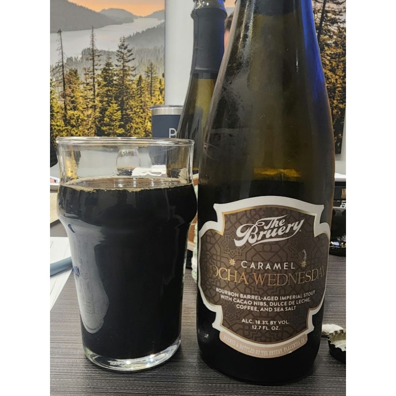 BRUERY CARAMEL MOCHA WEDNESDAY (2025)) 18.3% (4.36 UNTAPPED)