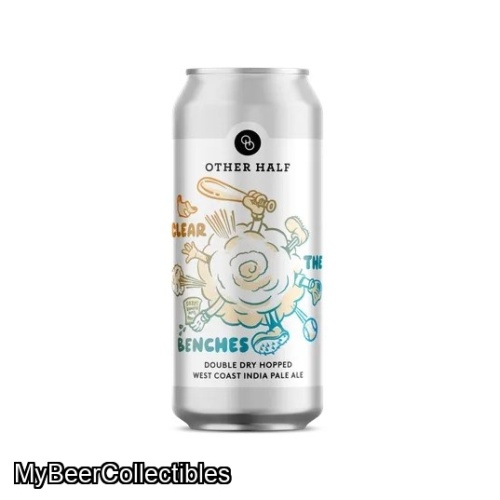 GREEN CITY COLLABS 2025 - OTHER HALF / RESIDENT CULTURE - CLEAR THE BENCHES WEST COAST IPA 6.8%