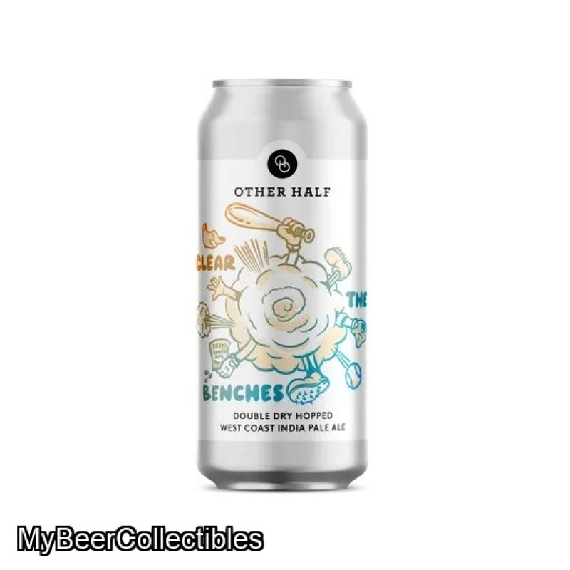 GREEN CITY COLLABS 2025 - OTHER HALF / RESIDENT CULTURE - CLEAR THE BENCHES WEST COAST IPA 6.8%