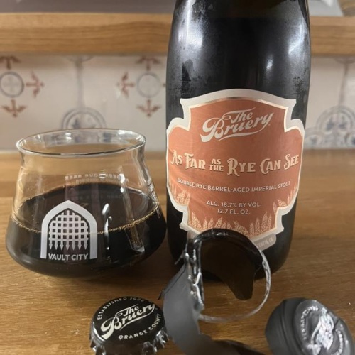 BRUERY AS FAR AS THE RYE CAN SEE 18.7% (4.52 UNTAPPED)