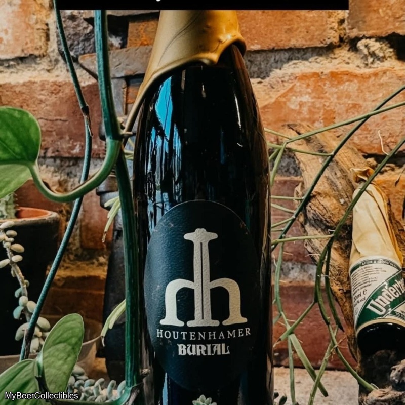 BURIAL Houtenhamer (2025) Double Barrel-Aged Imperial Stout Aged Twice in Bourbon Barrels CUVEE..SOLD OUT