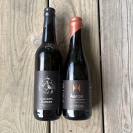 Hill Farmstead Double Barrel Damon (Vanilla) + Double Barrel Aaron (b2)