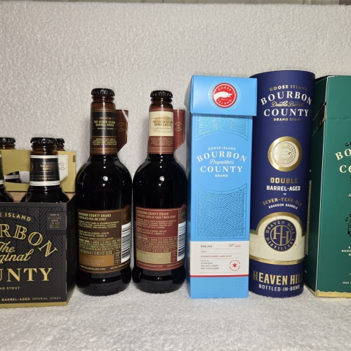 Goose island bourbon county 2025 full set