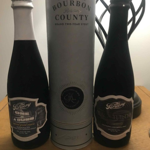 Black Tuesday Grand Reserve (2025),ONE & DUNN IMPERIAL GRAND RESERVE 19.3% (2024),Bourbon County Brand Eagle Rare 2-Year Reserve Stout (2023)