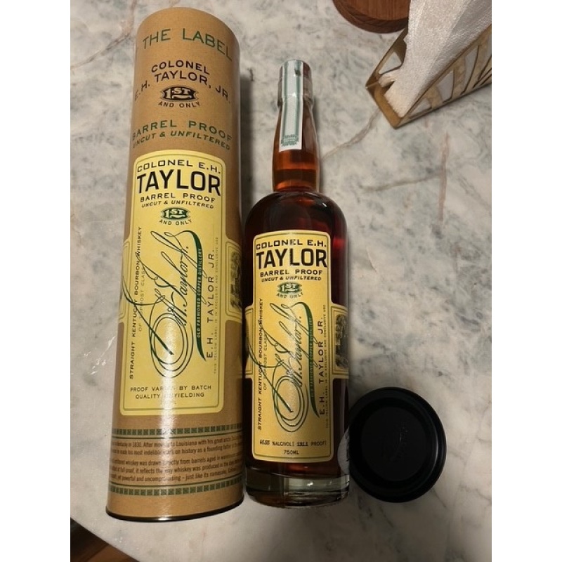 Eh Taylor barrel proof